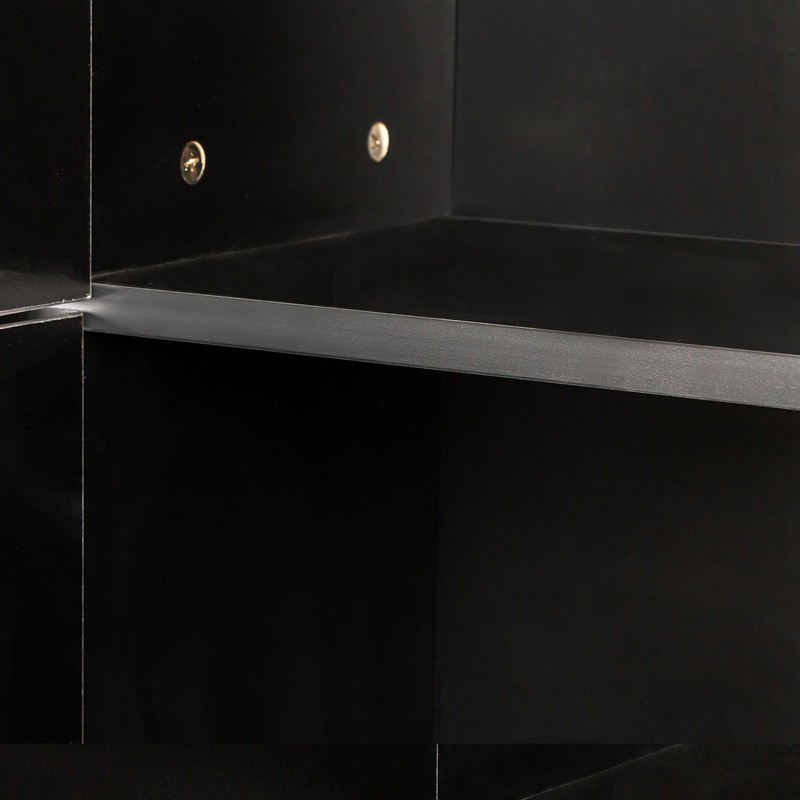 Freestanding Cabinet with Inadjustable Shelves and two Doors for Kitchen, Din gallery