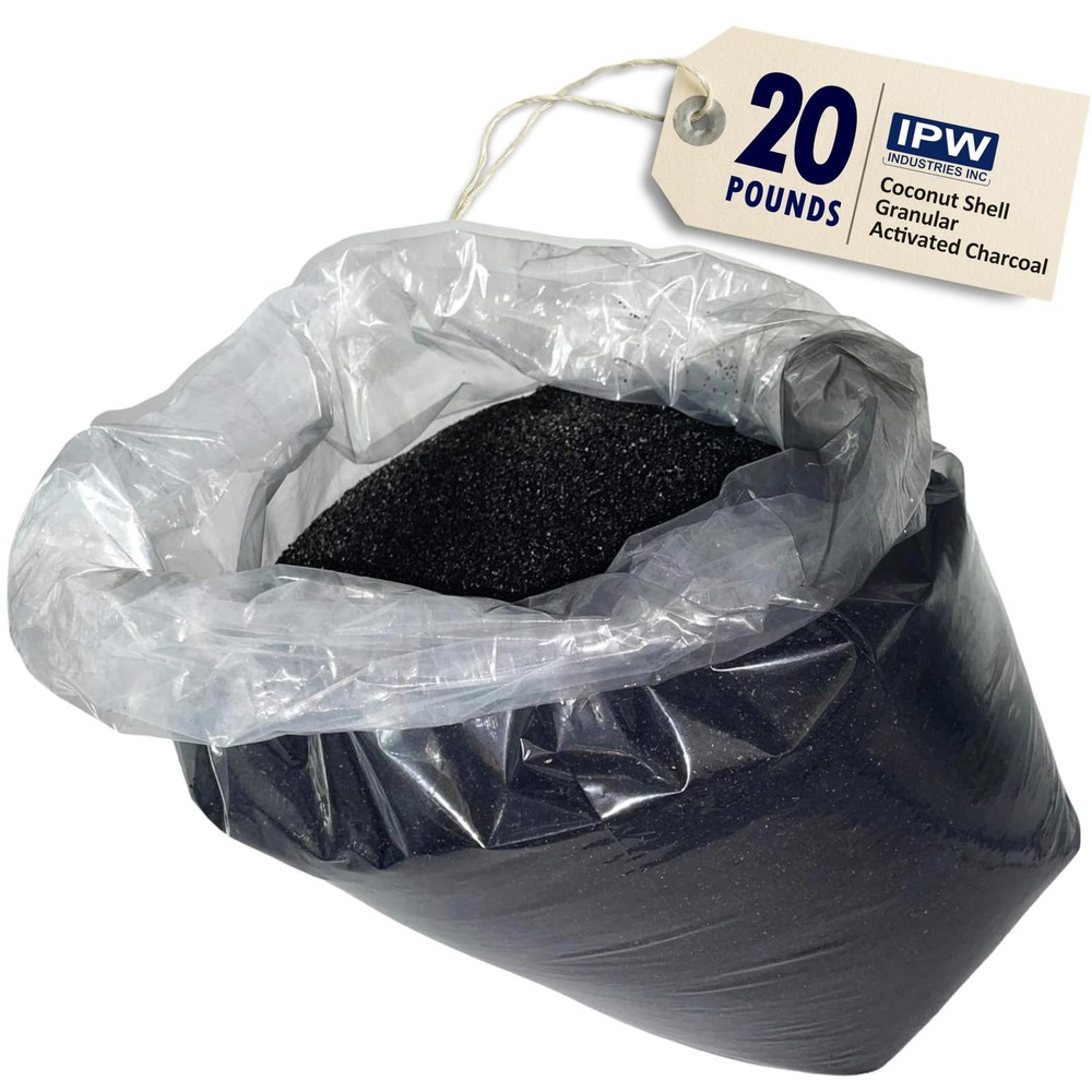 IPW Industries Bulk Activated Carbon - Coconut Shell Granular Activated Charcoal