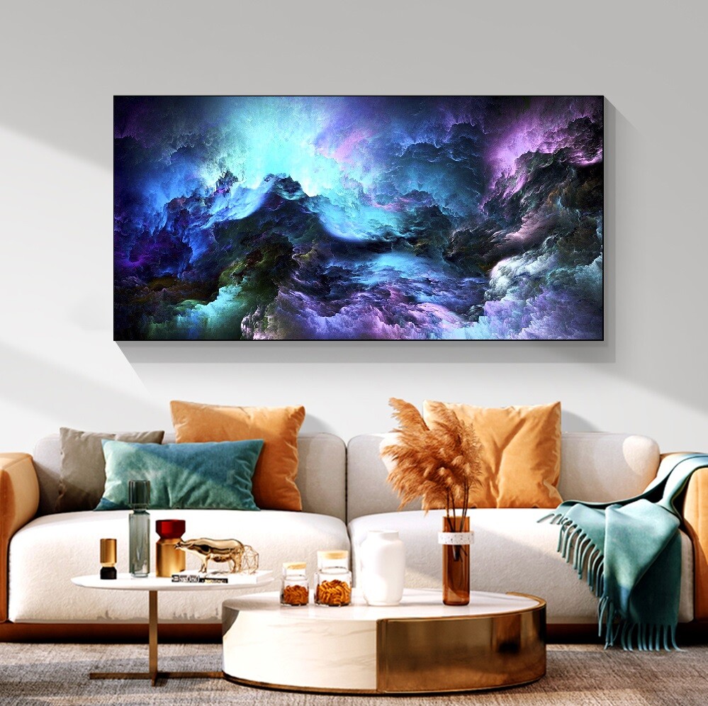 Abstract Cloud Canvas Painting Canvas Wall Art Home Decor Wall Poster Prints Art gallery