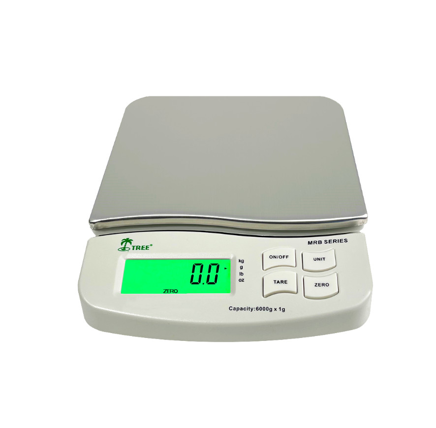 Compact Digital Bench Scale 6000g x 1 Gram Mid Resolution Balance Tree MRB-6000 gallery