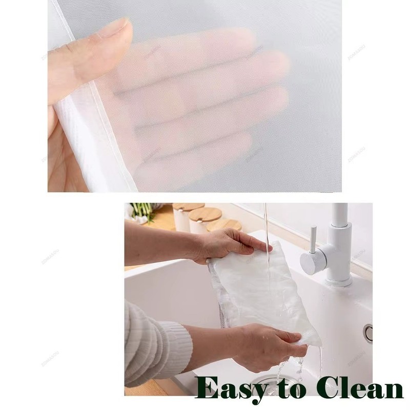 Fine Mesh Fabric Strainer Filter Bag Nut Milk Reusable Bag Cheese Cloth Kitchen gallery