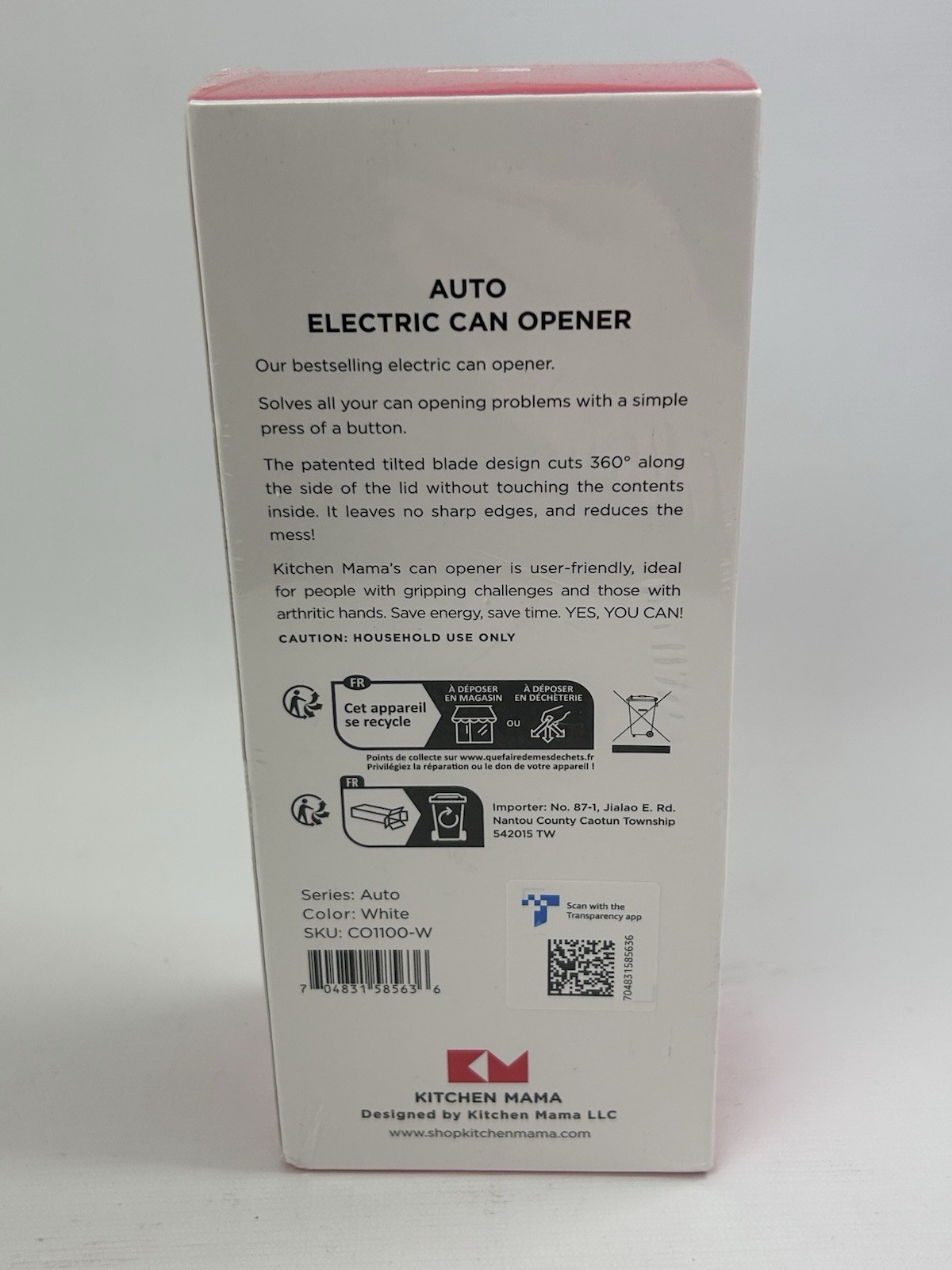 Kitchen Mama Auto Electric Can Opener White Hands-Free gallery
