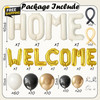145Pcs Housewarming Party Decorations, 40Inch Beige Welcome Home Balloon gallery