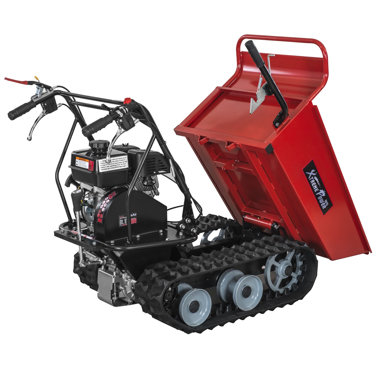 XtremepowerUS All-Terrain Utility Wheel Barrow Cart 660LBS Hauling 6.5HP SH265 gallery