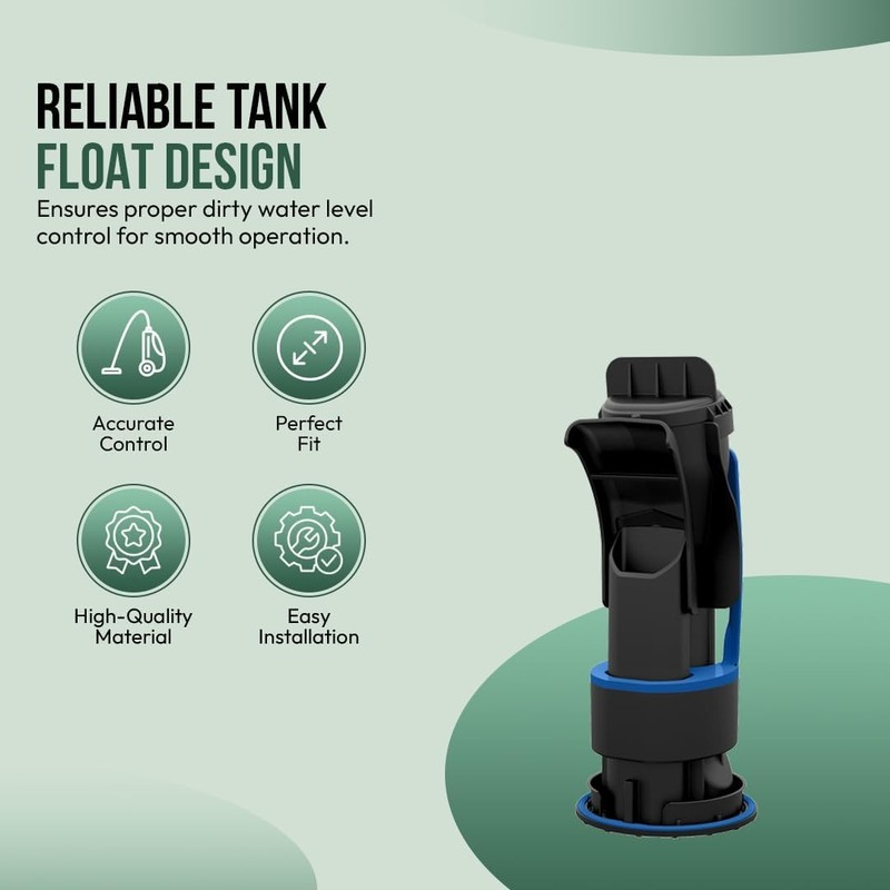 Replacement Dirty Tank Float for Bissell TurboClean Pet XL Upright Carpet gallery