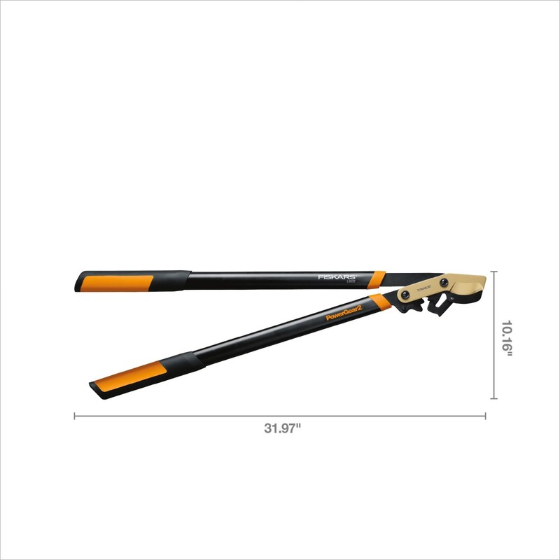 Fiskars PowerGear2 Titanium Tree Trimming Lopper 32" Long 3.9 lbs., 2" Cut Capac gallery