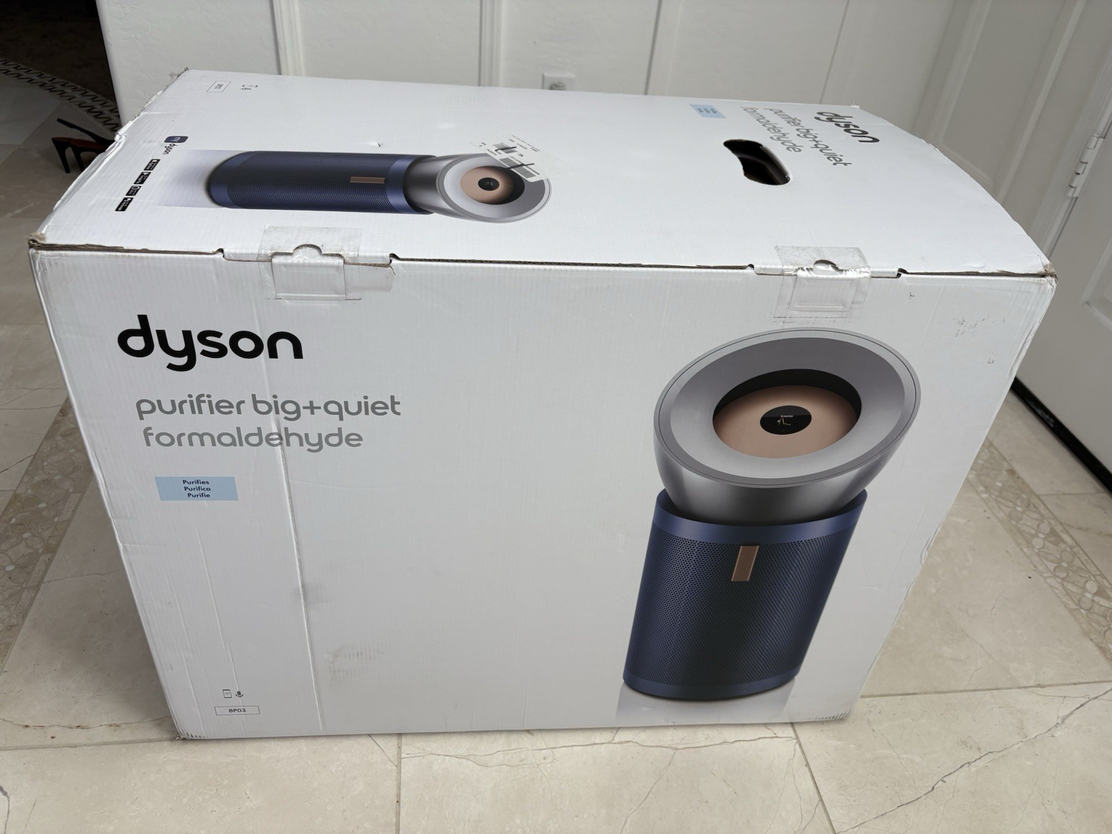 Dyson Purifier Big+Quiet Formaldehyde BP03 (Nickel/Prussian Blue) - NEW IN BOX gallery