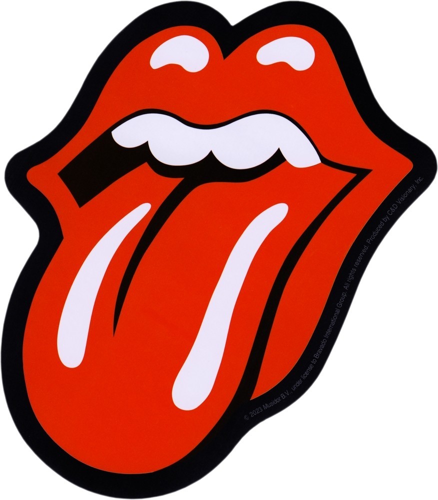 Sticker - Rolling Stones Tongue Lips Rock Band Music 1960s 1970s Jagger Richards gallery