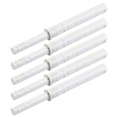 5pcs Soft Close Cabinet Door Damper Buffers Push To Open Drawer Stop Set – NEW