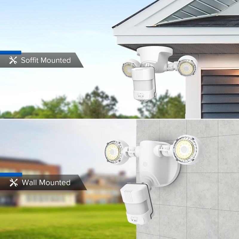 SANSI LED Security Floodlight 25W 3000LM D2D Motion Sensor Light Outdoor Bright gallery
