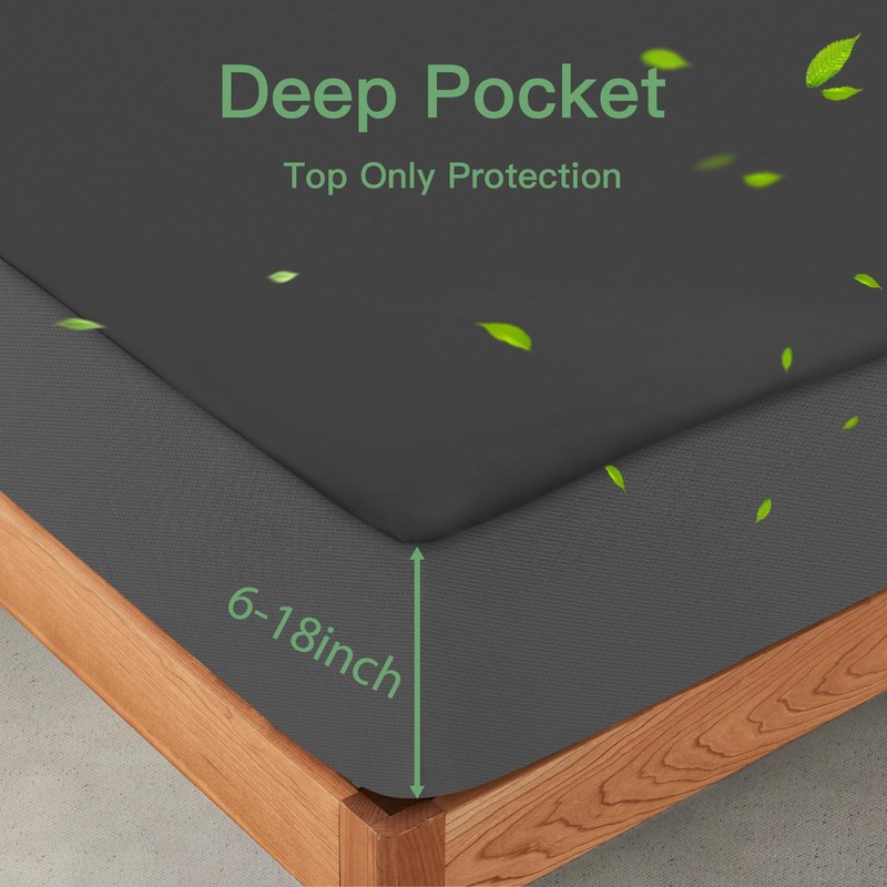 Microfiber Waterproof Mattress Protector Twin Full Queen King Mattress Cover gallery