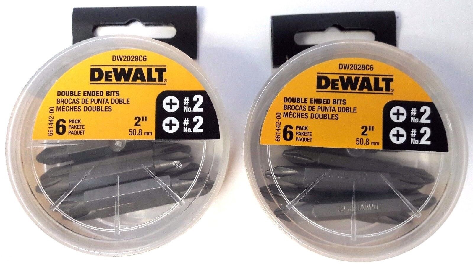 DeWalt DW2028C6 #2 Phillips Double Ended Bit (Container of 6) 2PCS gallery
