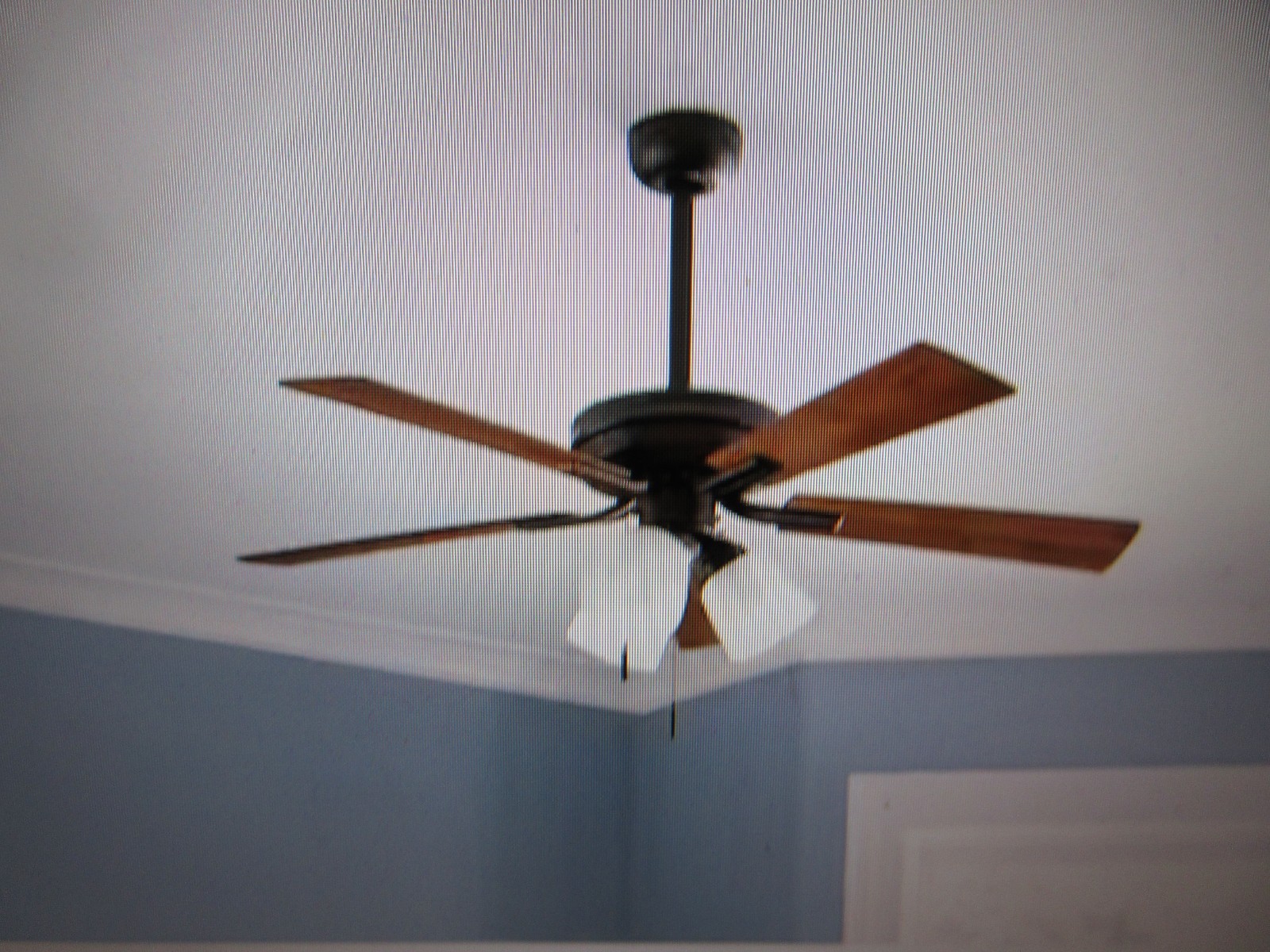 Hampton Bay Sinclair II 44 in. Indoor Oil Rubbed Bronze LED Ceiling Fan w Light gallery