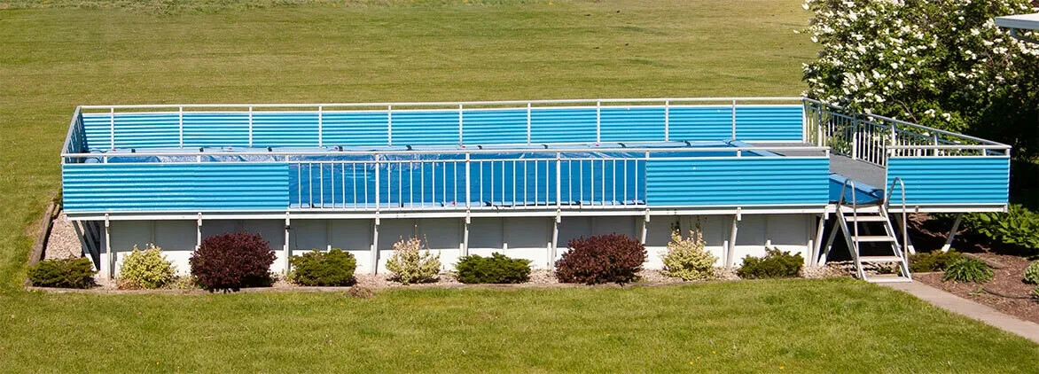 Smartline Rectangular Mystri Beaded 4' Flat Bottom Liner for use w/ Kayak Pools® gallery