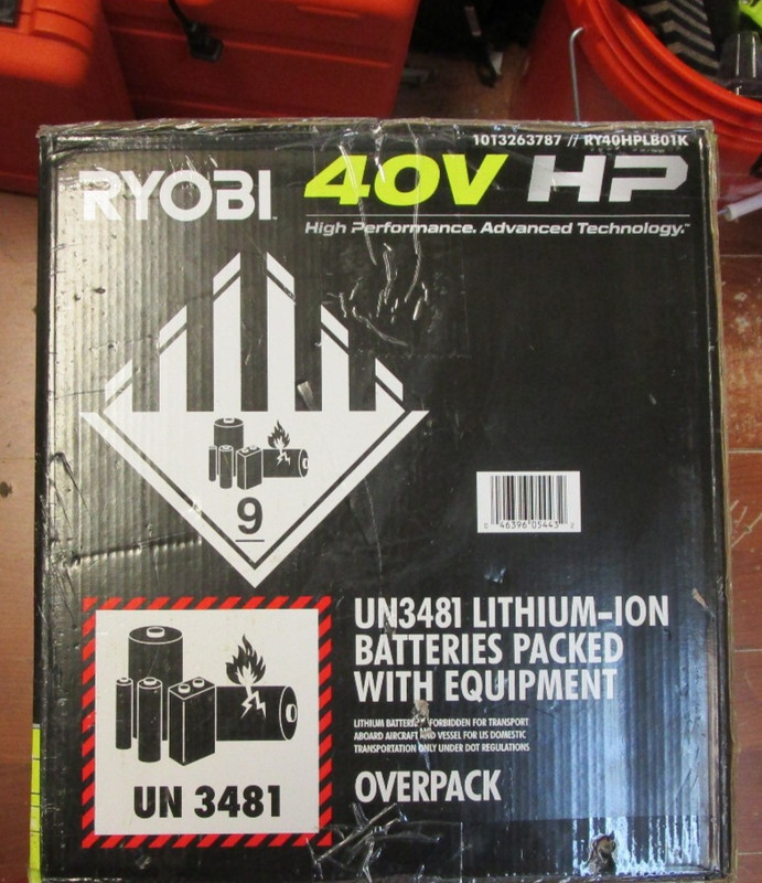 Ryobi 40V HP Brushless Blower Kit gallery