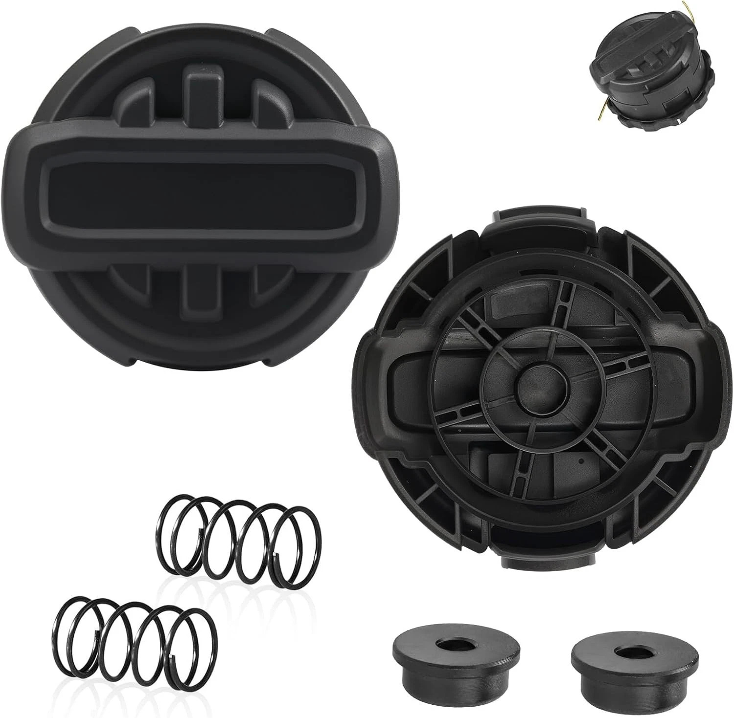 For Dewalt DCST922 20V String Trimmer Replacement Head Cap & 2 Springs Parts Kit gallery