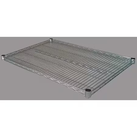 Wire Shelf, 24"D X 60"W, Silver, 1Ech4 gallery
