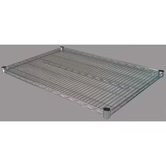 Wire Shelf, 24″D X 60″W, Silver, 1Ech4