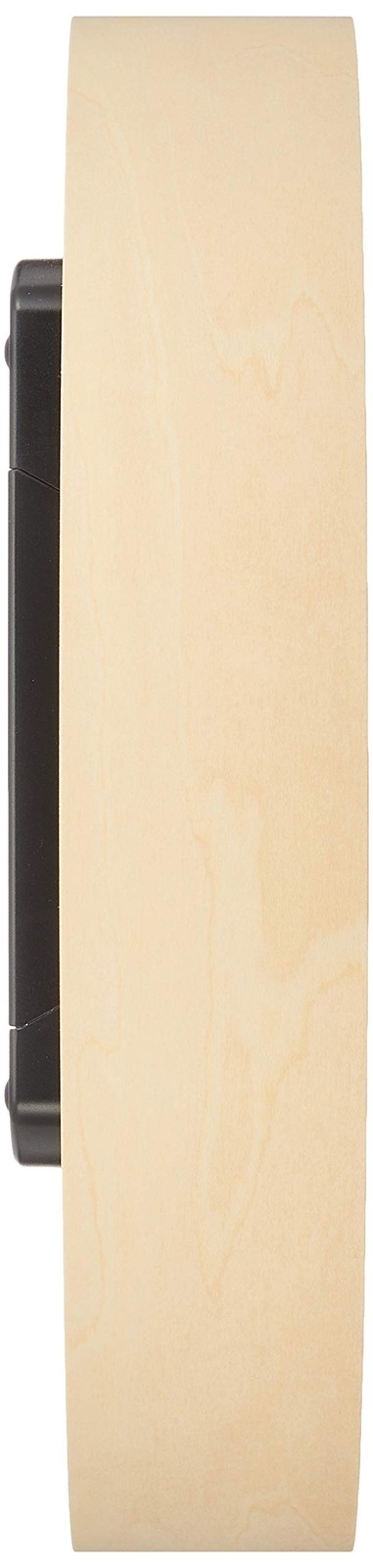 Lemnos wall clock analog SOSO general quartz clock natural color wood SOSO green gallery