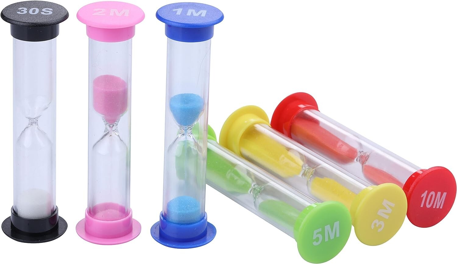 Plastic Sand Timer Sandglass Hourglass Sand Clock Timer 30 Sec, 1 Min, 2 Mins, 3 gallery