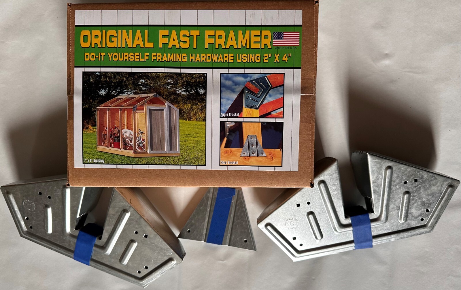 Storage Shed DIY The Original Fast Frame Shed Kit.Made in the USA.No angled cuts gallery