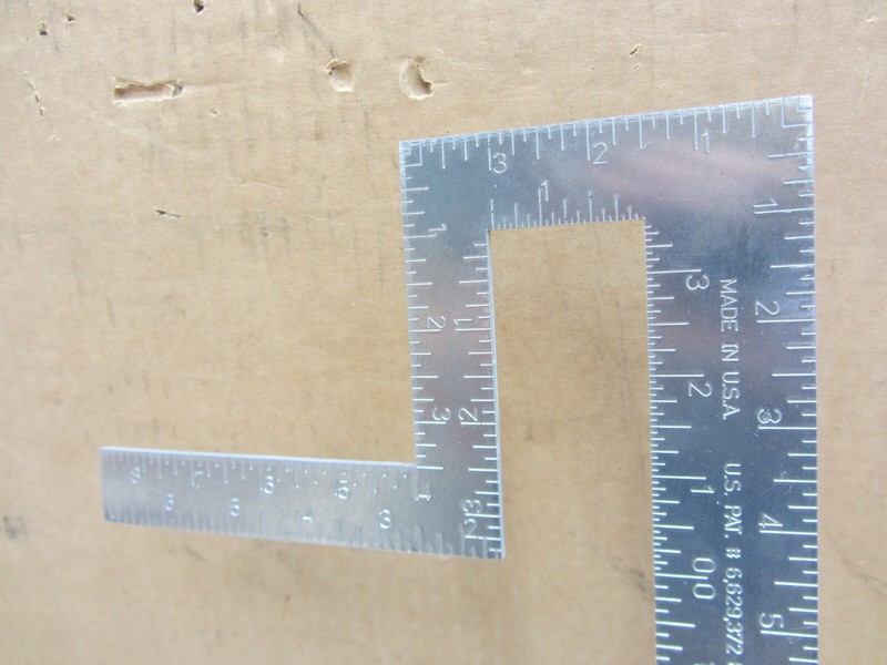THE ORIGINAL MODIFIED SQUARE TOOL USA MADE CARPENTERS PIPE FITTERS MACHINIST NEW gallery