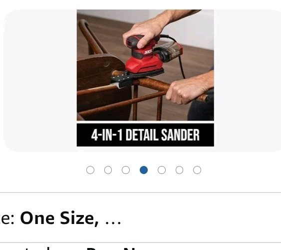 SKIL Corded Multi-Function Detail Sander with Micro-Filter One Size, Multi gallery