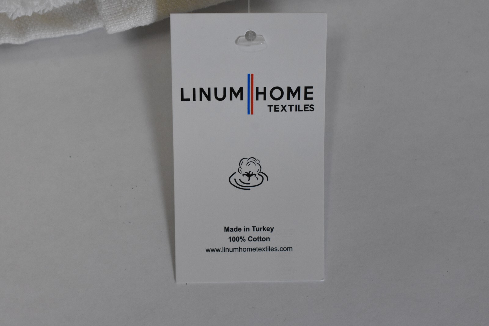 Linum Home Springtime Embellished Hand Towel Cream Denzi Cotton 2 Pack gallery