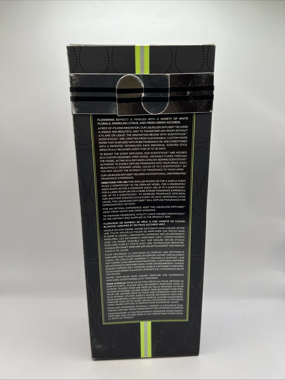 Nest Liquidless Diffuser 5 Scent Stick And Metal Vessel Bamboo New In Box gallery