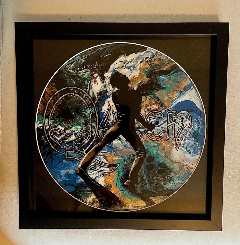 Creative Picture Frames- LP Vinyl Record Album Frame Display with LP Mat gallery