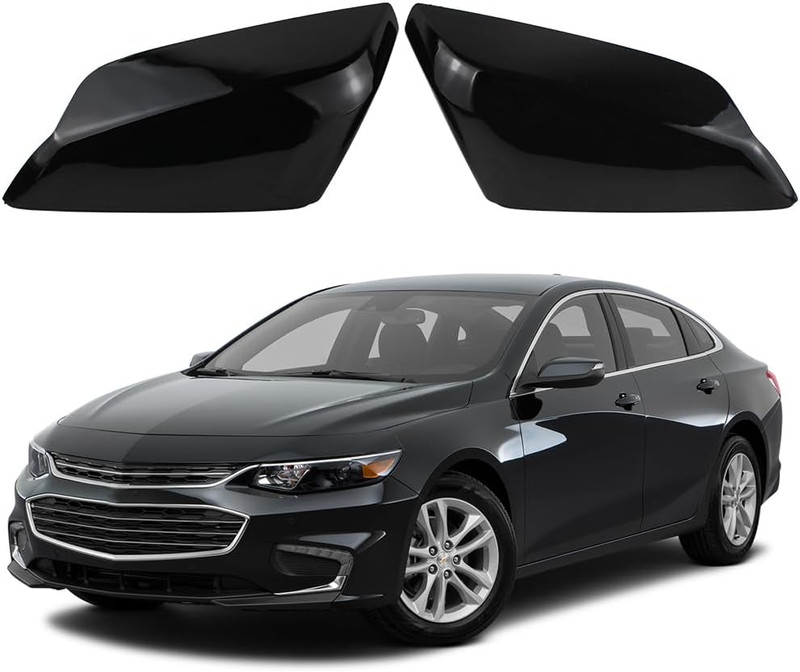 Side Mirror Cover Cap Compatible with Chevrolet Malibu 2016-2024 Replaces Drive gallery