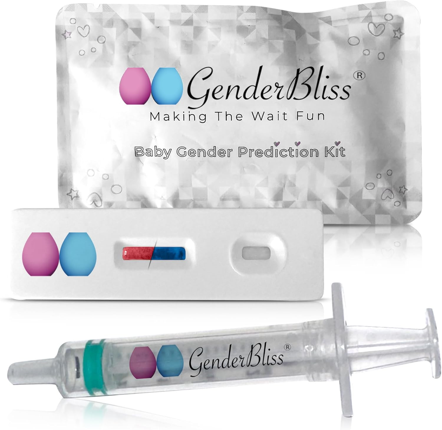 Genderbliss® Early Pregnancy Gender Prediction Kit (8+ Weeks) – Fun At-Home Baby gallery