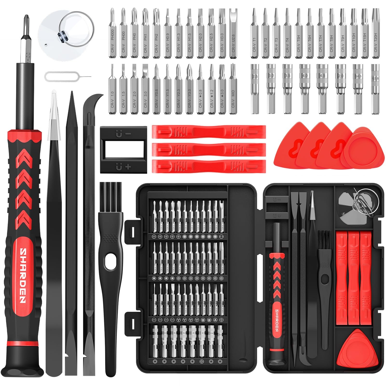 59 in 1 Small Precision Screwdriver Set Magnetic Mini Screwdriver Set With Case gallery