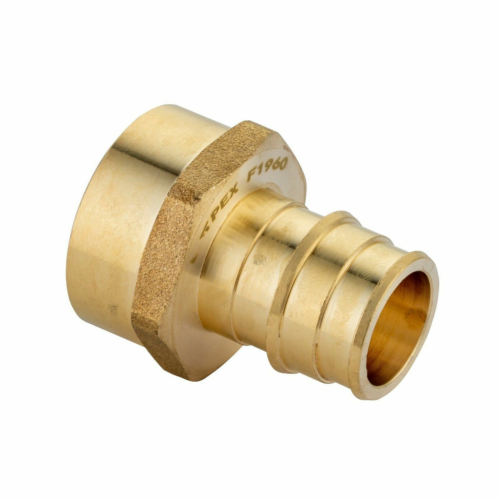 EFIELD 10 PCS Pex A 1/2"x1/2" Female NPT Adapter Expansion Brass Fittings F1960 gallery