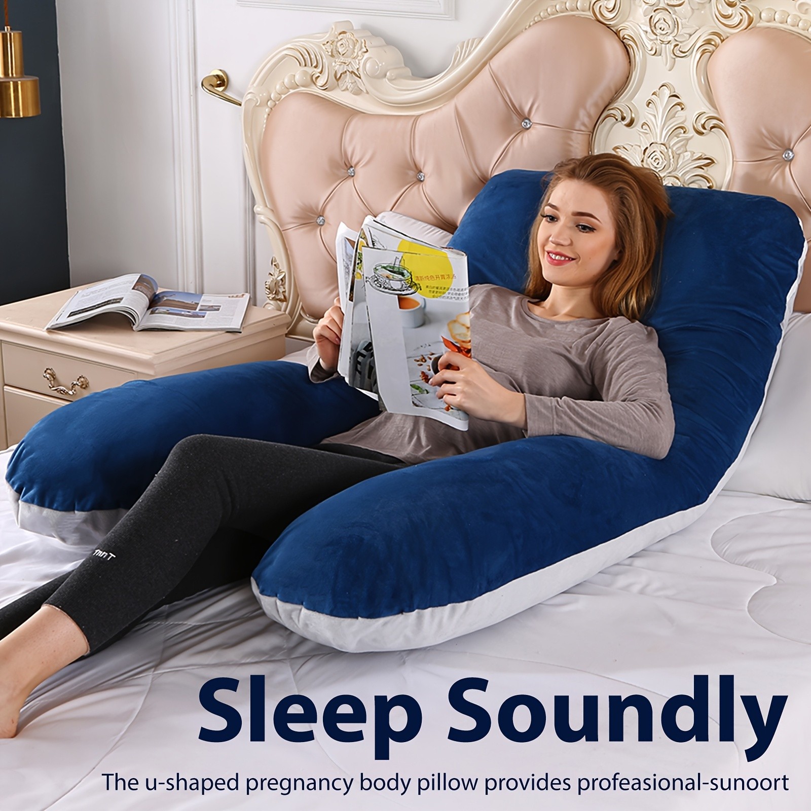 Pregnancy Pillows U Shaped Full Body Maternity Pillow for Pregnant Support Sleep gallery