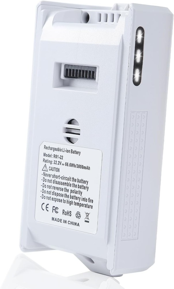 3000mAh 22.2V Replacement Battery Compatible with Levoit LVAC 200 LSV V201 WUS