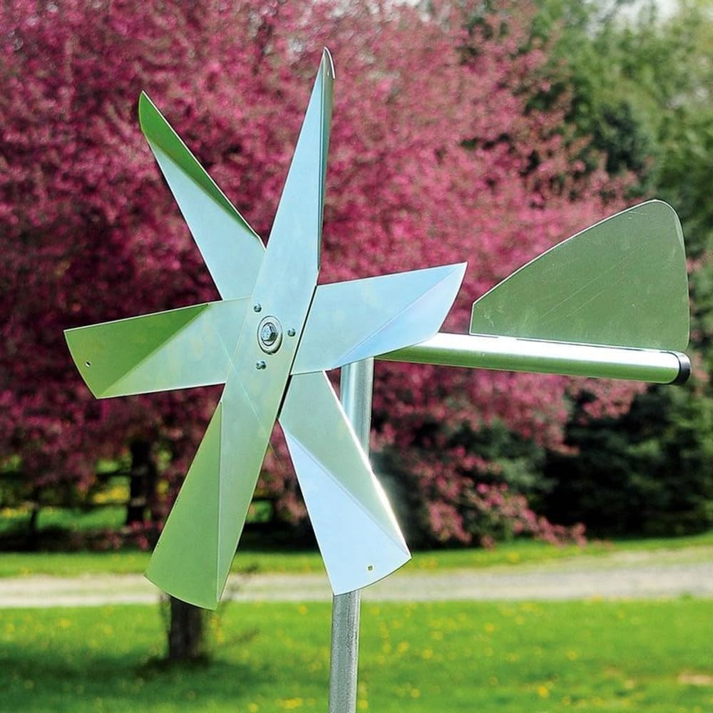 Mole Chasing Humane Deterrent Windmill Covers 20,000 Feet Using Vibrations from gallery