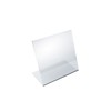 Azar Displays Angled L-Shaped Frame 4.5"x 4.5''High, 10-Pack gallery