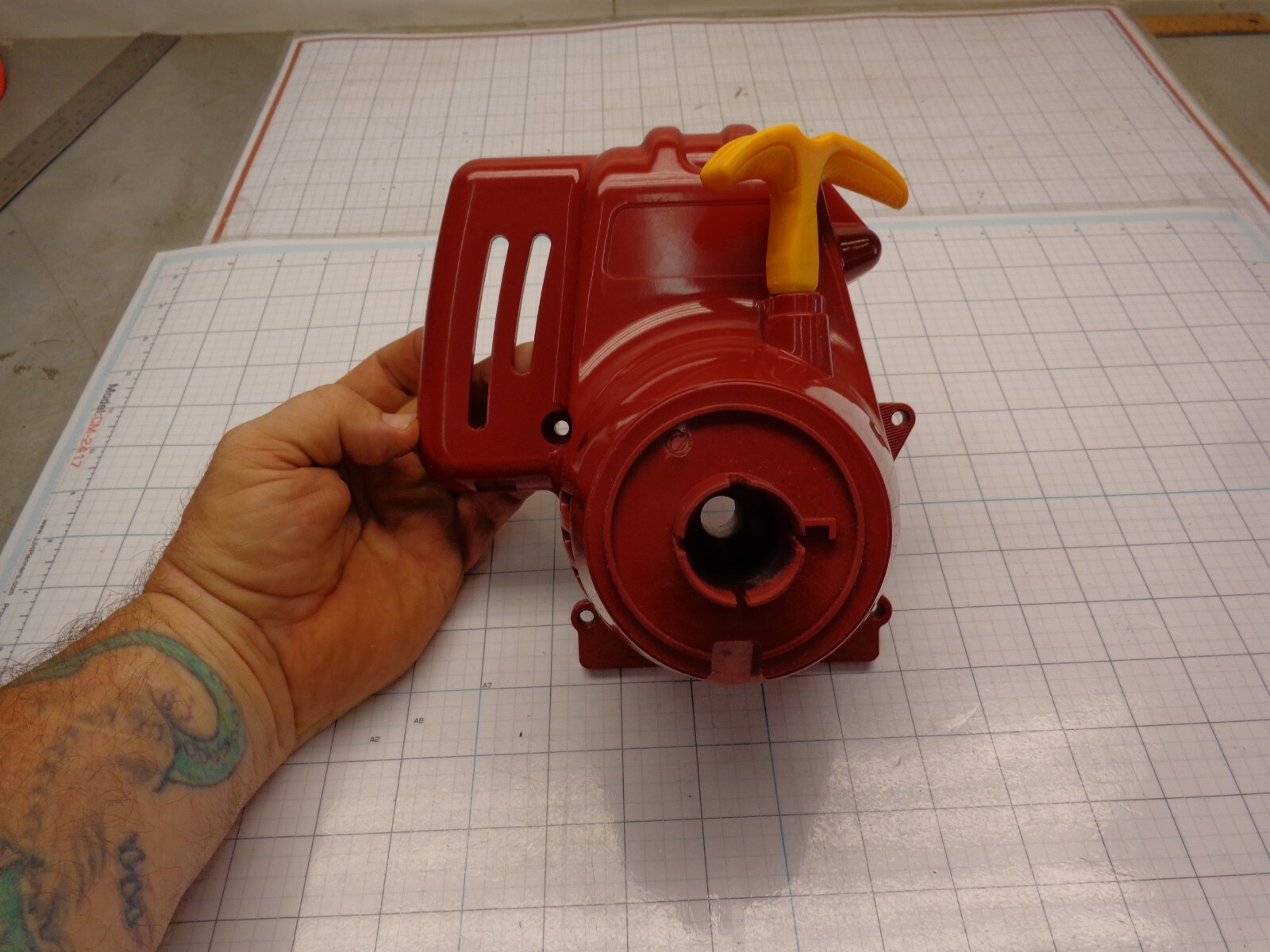 Homelite 985543001 Recoil Rewind Starter and Housing OEM NOS Not in Factory Bag gallery