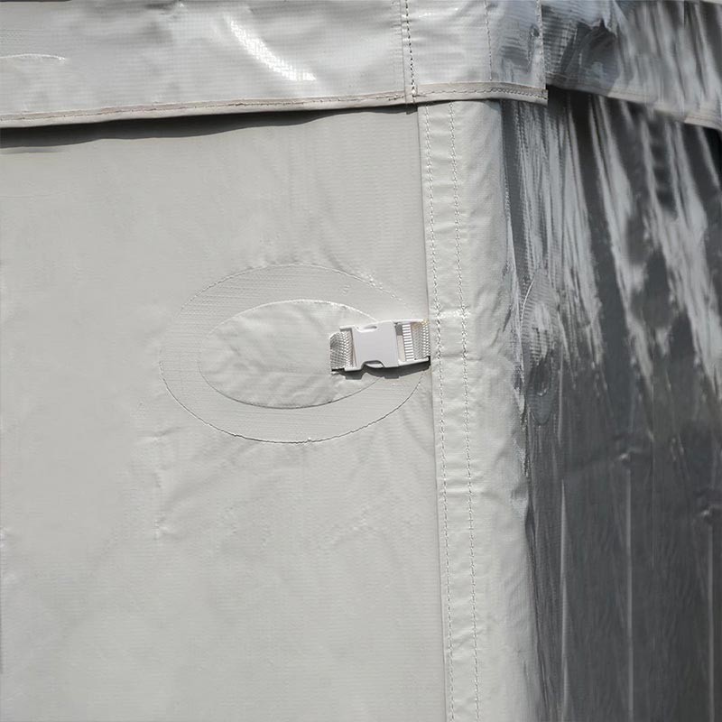 9x30 Solid Side Wall for High Peak Canopy Event Tent Outdoor Party Vinyl Used gallery