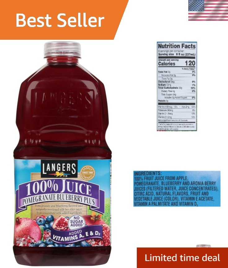 Juice, Pomegranate Blueberry Plus, 64 Fl Oz Pack of 8 gallery