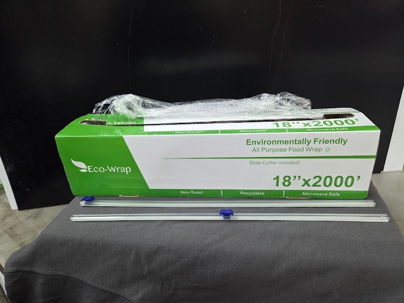 ECO Friendly Commercial Food Wrap Restaurant Grade 18" x 2000' W/ Slide Cutter gallery