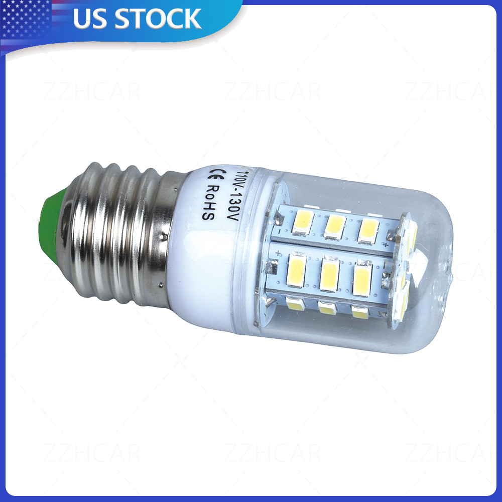 2PCS 5304511738 LED Refrigerator Light Corn Bulb E27 3.5W For Frigidaire Kenmore gallery