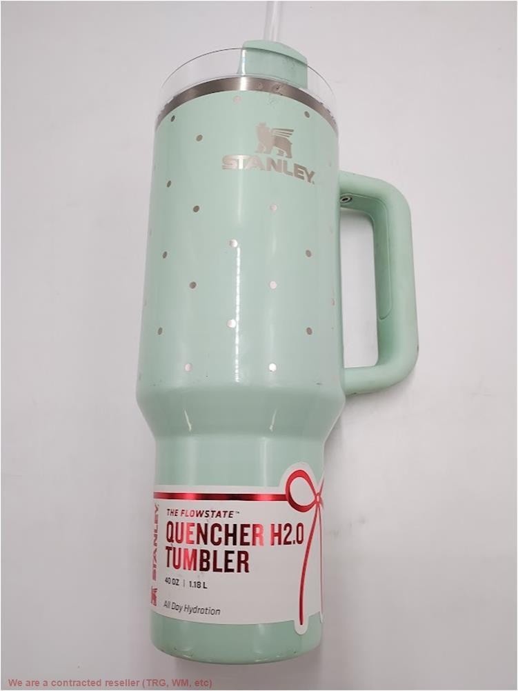 Stanley 40 oz H2.0 FlowState Quencher - Peppermint Polka Dot READ DESCRIPTION gallery