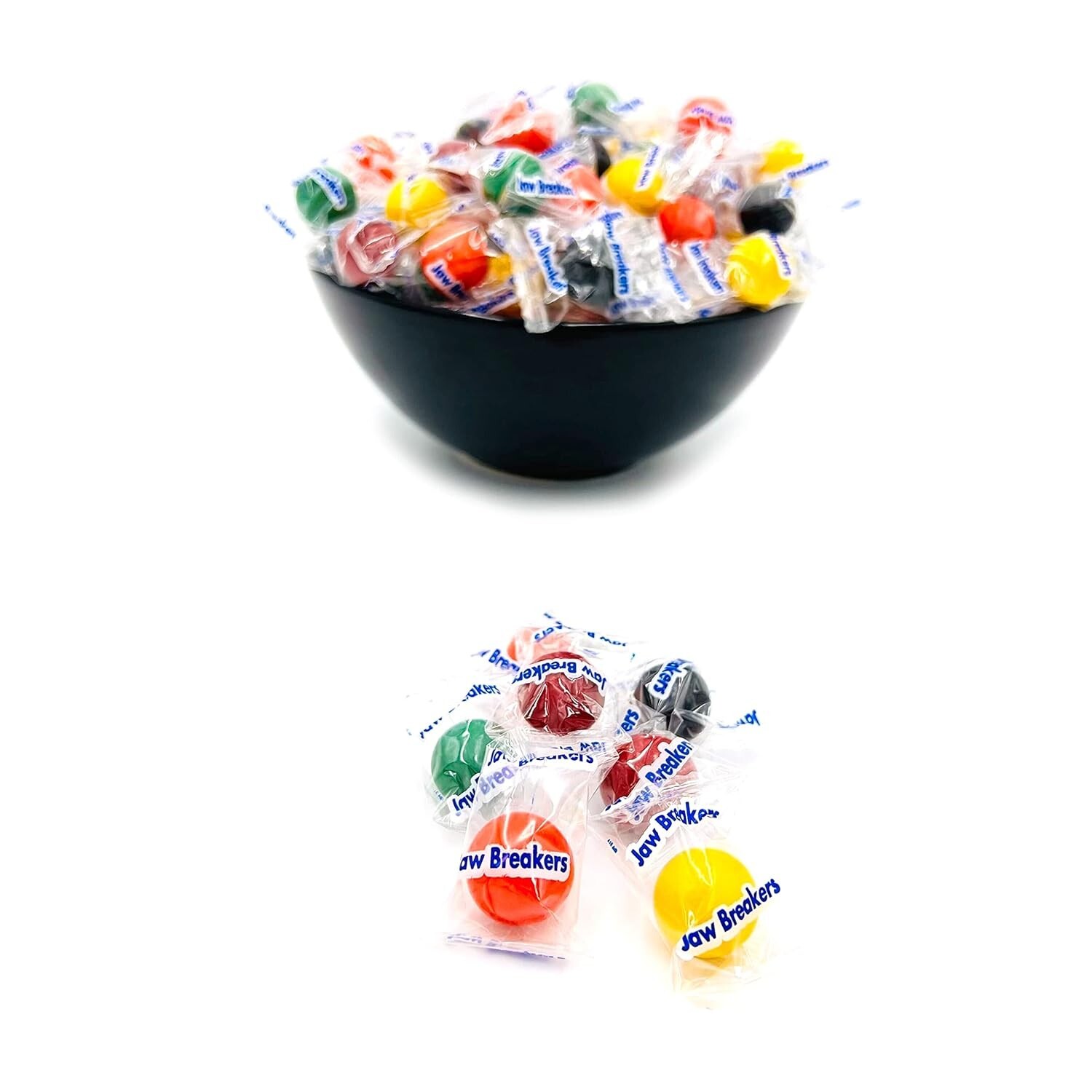 Jawbreakers Mini Hard Candy Fruit Flavored Assortment, Individually Wrapped (... gallery