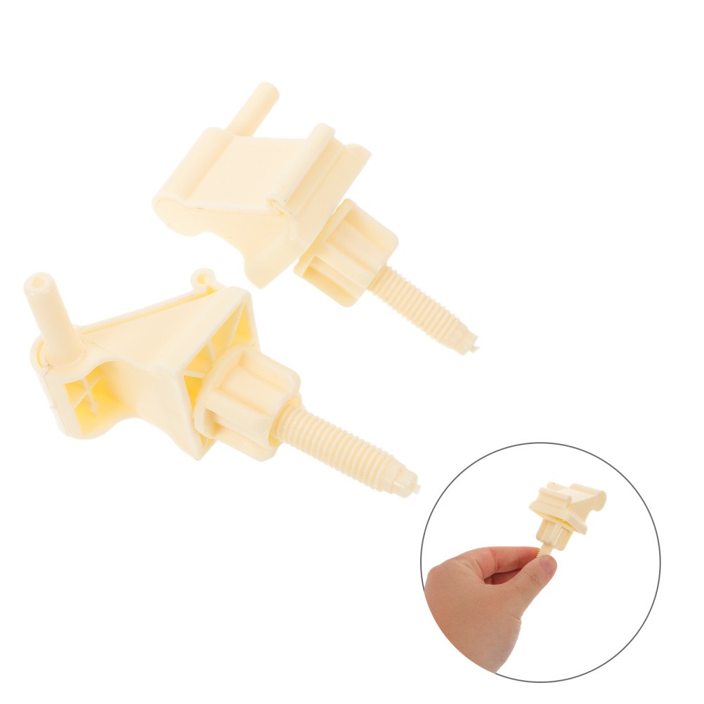 2 Sets Toilet Water Inlet Valve Hinge Seat Replacement Parts Lid gallery