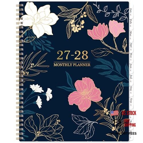 2027-2028 Monthly Planner/Calendar - Jan. 2027 - Dec. 2028 - 9" x 11" gallery