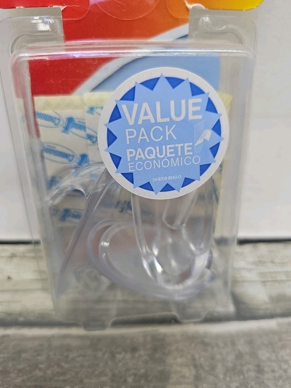4-Pk 3M Command Clear Medium Hooks, Clear, Holds 2 lb, 6 Hooks, 12str [B1] gallery
