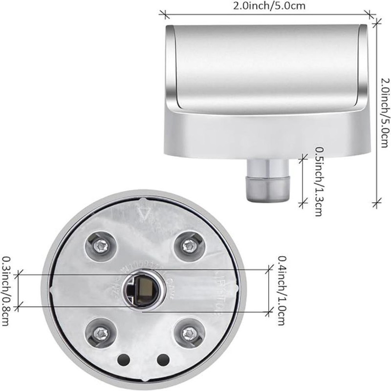 5PK W10594481 Gas Stove Knobs Whirlpool Gas Stove/Oven WCG97US0DS00 WCG97US6DS00 gallery