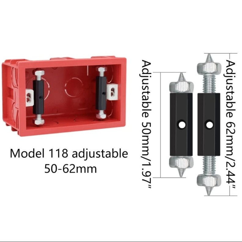 10pcs Wall Switch Socket Cassette Repair Kit with Screws and Wrench - NEW gallery